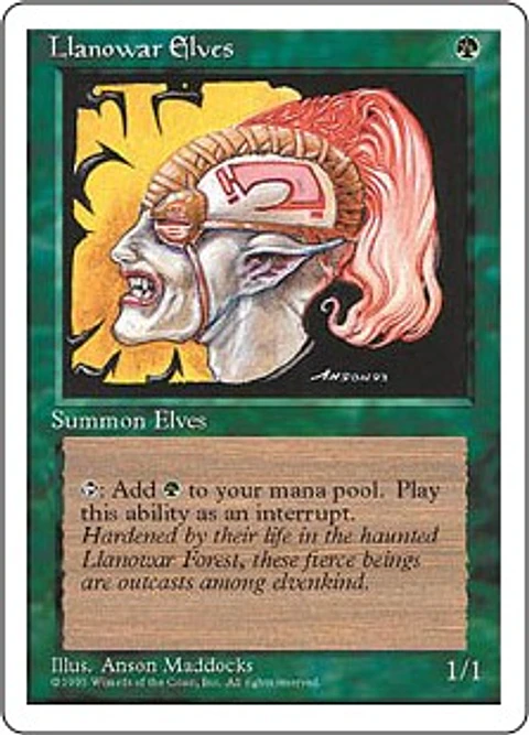 Llanowar Elves - 4TH - C
