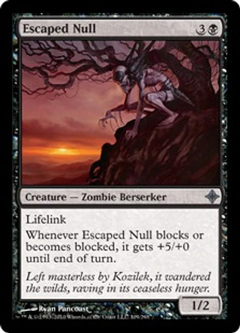 Escaped Null- ROE - U