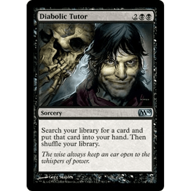 Diabolic Tutor - M10 - U