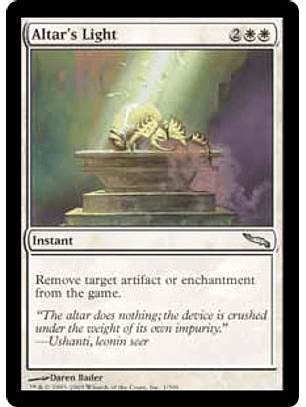 Altar's Light - MRD - U 