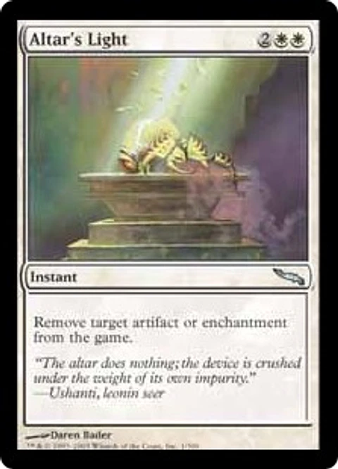 Altar's Light - MRD - U 