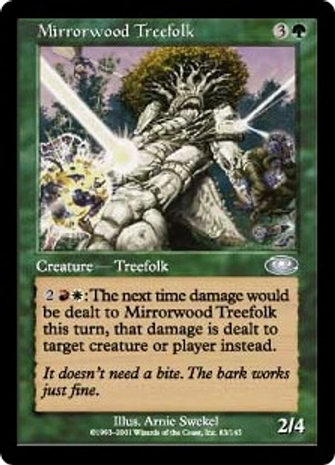 Mirrorwood Treefolk - PSF - U