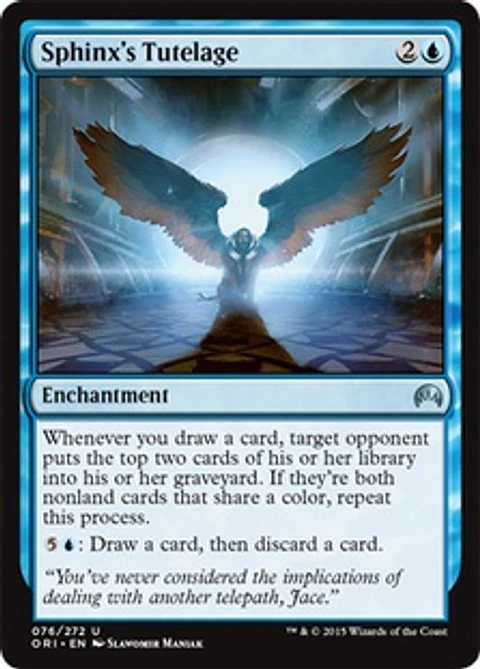 Sphinx's Tutelage - ORI - U 