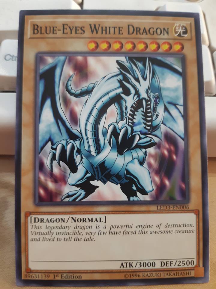 Blue-Eyes White Dragon - LED3-EN006 - Common 1