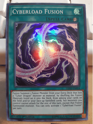 Cyberload Fusion - LED3-EN014 - Super Rare
