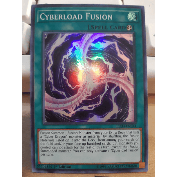 Cyberload Fusion - LED3-EN014 - Super Rare