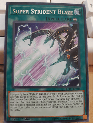 Super Strident Blaze - LED3-EN015 - Rare