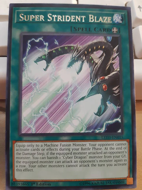 Super Strident Blaze - LED3-EN015 - Rare