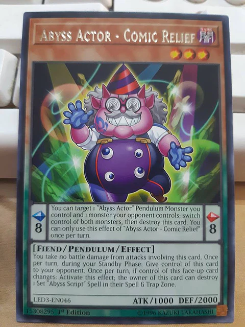 Abyss Actor - Comic Relief - LED3-EN046 - Rare