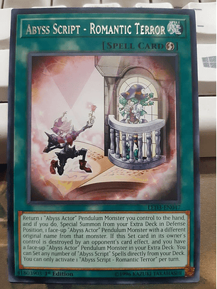 Abyss Script - Romantic Terror - LED3-EN047 - Rare