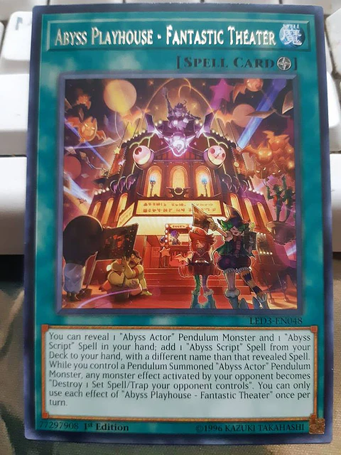 Abyss Playhouse - Fantastic Theater - LED3-EN048 - Rare 
