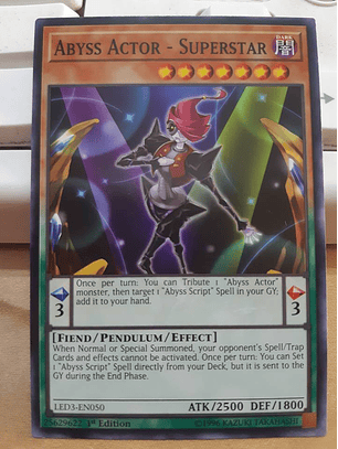 Abyss Actor - Superstar - LED3-EN050 - Common