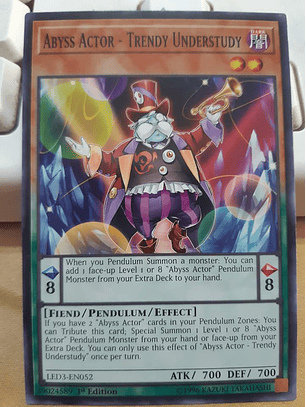 Abyss Actor - Trendy Understudy - LED3-EN052 - Common