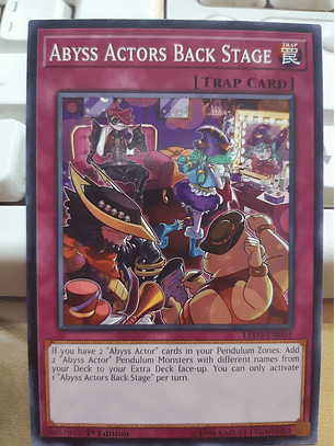 Abyss Actor Back Stage - LED3-EN055 - Common