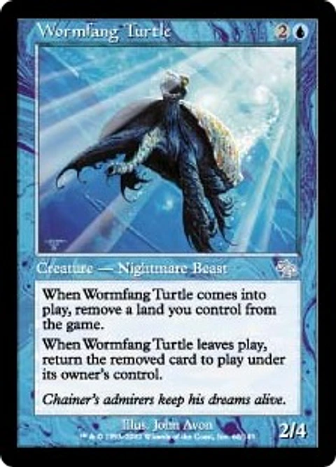 Wormfang Turtle - JGM - U
