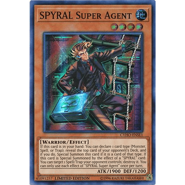SPYRAL Super Agent - CYHO-ENSE1 - Super Rare Limited Edition
