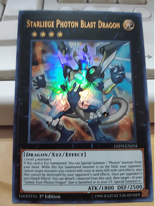 Starliege Photon Blast Dragon - LED3-EN034 - Ultra Rare
