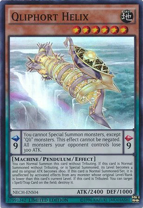 Qliphort Helix - NECH-ENS04 - Super Rare 