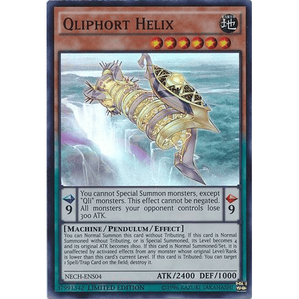 Qliphort Helix - NECH-ENS04 - Super Rare 