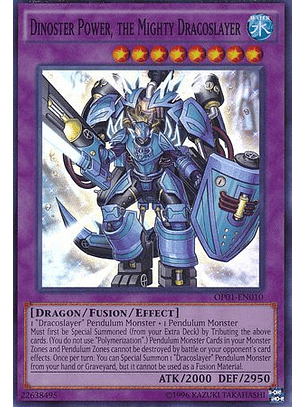 Dinoster Power, the Mighty Dracoslayer - OP01-EN010 - Super Rare (español)