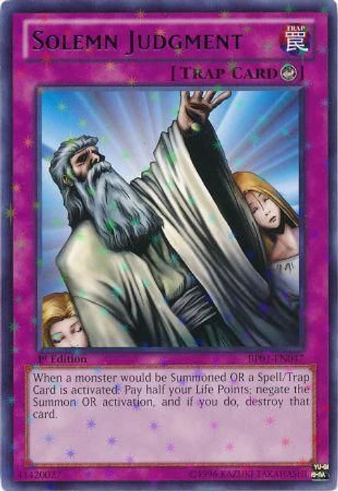 Solemn Judgment - BP01-EN047 - Starfoil Rare 
