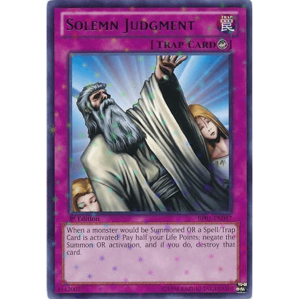 Solemn Judgment - BP01-EN047 - Starfoil Rare 