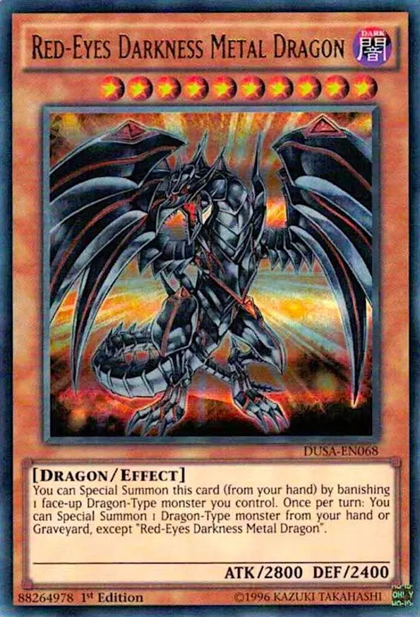 Red-Eyes Darkness Metal Dragon - DUSA-EN068 - Ultra Rare 1