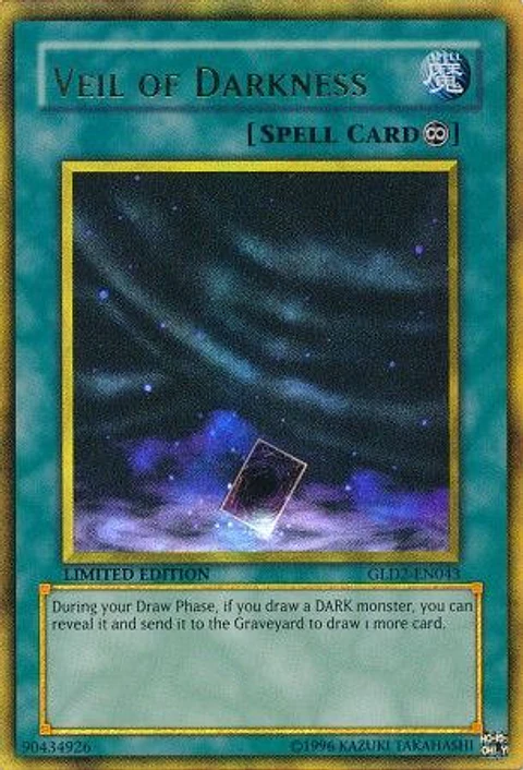 Veil of Darkness - GLD2-EN043 - Gold Rare