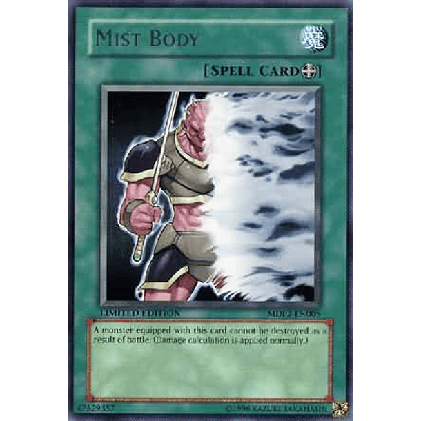 Mist Body - MDP2-EN005 - Rare (jugado desgastado)
