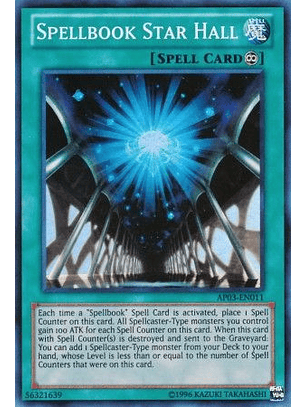 Spellbook Star Hall - AP03-EN011 - Super Rare (español)