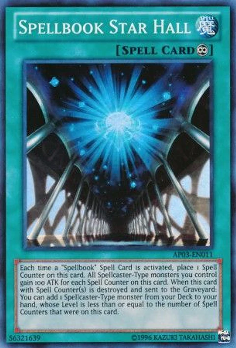 Spellbook Star Hall - AP03-EN011 - Super Rare (español)