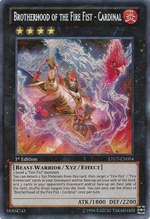 Brotherhood of the Fire Fist - Cardinal - LTGY-EN054 - Secret Rare (español) 1