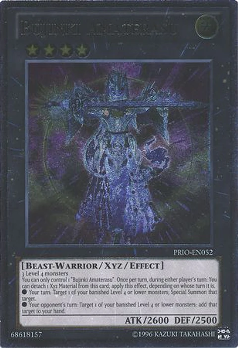 Bujinki Amaterasu - Ultimate Rare - PRIO-EN052