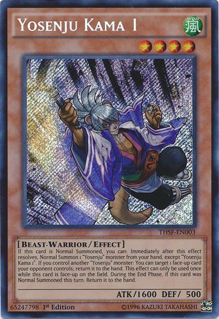 Yosenju Kama 1 - THSF-EN003 - Secret Rare 1