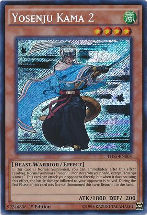 Yosenju Kama 2 - THSF-EN004 - Secret Rare 