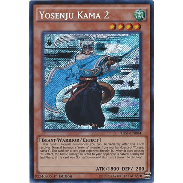 Yosenju Kama 2 - THSF-EN004 - Secret Rare 