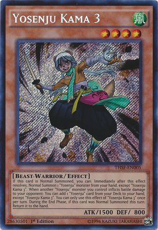 Yosenju Kama 3 - THSF-EN005 - Secret Rare 1