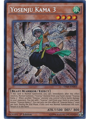 Yosenju Kama 3 - THSF-EN005 - Secret Rare
