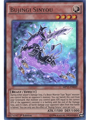 Bujingi Sinyou - MP15-EN049 - Ultra Rare