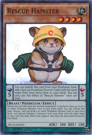 Rescue Hamster - NECH-EN039 - Super Rare  1