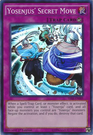 Yosenjus' Secret Move - THSF-EN009 - Super Rare  1