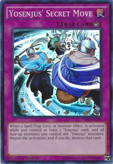 Yosenjus' Secret Move - THSF-EN009 - Super Rare 