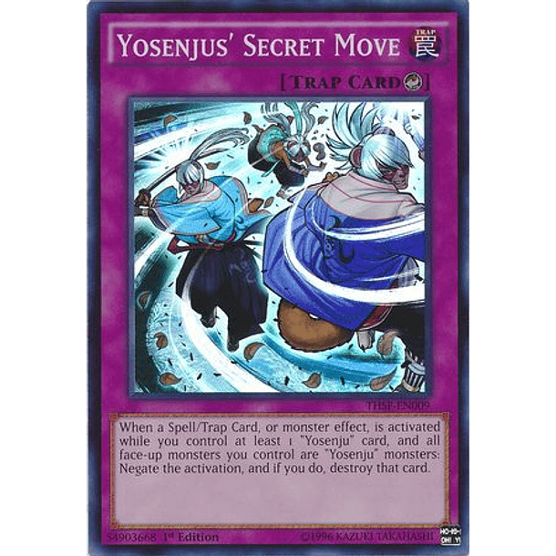Yosenjus' Secret Move - THSF-EN009 - Super Rare 