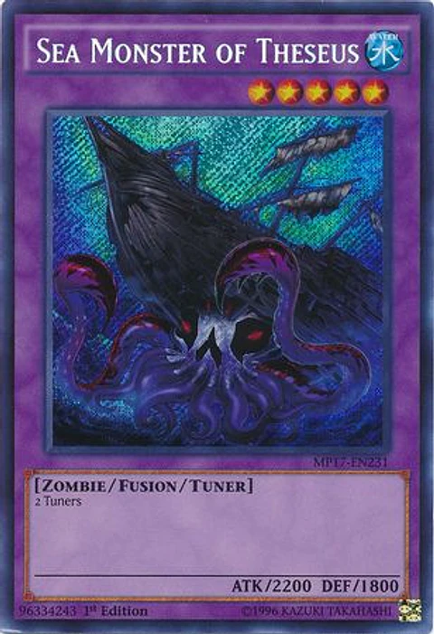 Sea Monster of Theseus - MP17-EN231 - Secret Rare