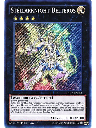 Stellarknight Delteros - DUEA-EN053 - Secret Rare