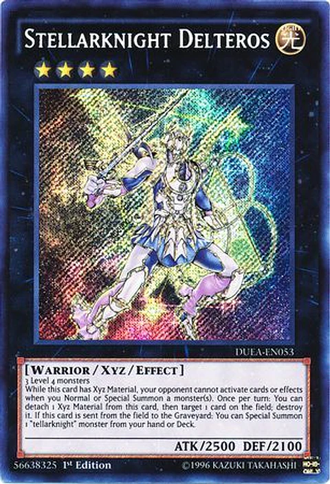 Stellarknight Delteros - DUEA-EN053 - Secret Rare