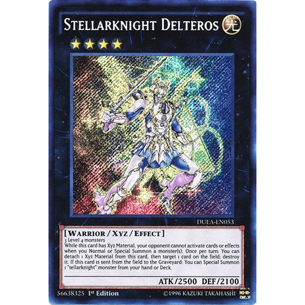 Stellarknight Delteros - DUEA-EN053 - Secret Rare