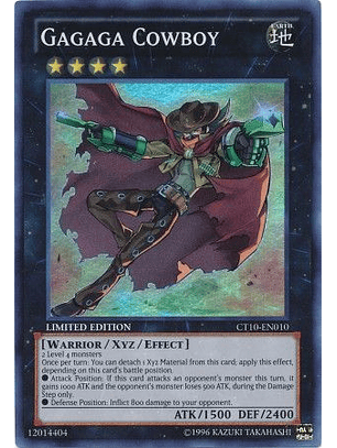 Gagaga Cowboy - CT10-EN010 - Super Rare 