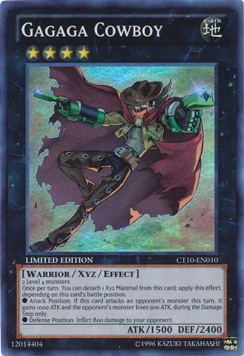 Gagaga Cowboy - CT10-EN010 - Super Rare 
