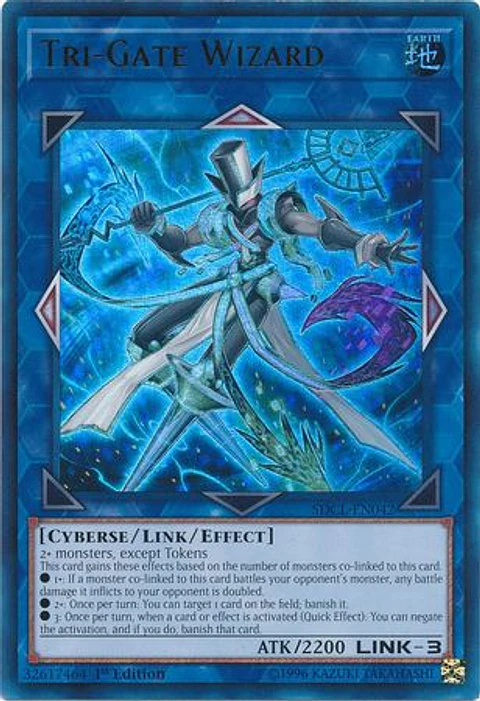 Tri-Gate Wizard - SDCL-EN042 - Ultra Rare 